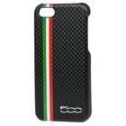  Coque iPhone 5 Fiat 500 carbone, Noir