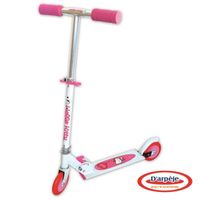 PORTEUR-POUSSEUR-DRAISIENNE-TRICYCLE Patinette 2 Roues Hello Kitty