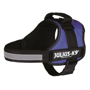 Harnais Power Julius-K9 - 0 - M-L : 58-76 cm-40 mm - Bleu - Pour chien