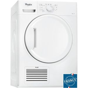 WHIRLPOOL DDLX80113 - S?che-linge ? condensation 8kg Blanc