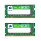 MÉMOIRE PC - PORTABLE Memoire portable 2x 4 Go DDR2-800 PC2-6400