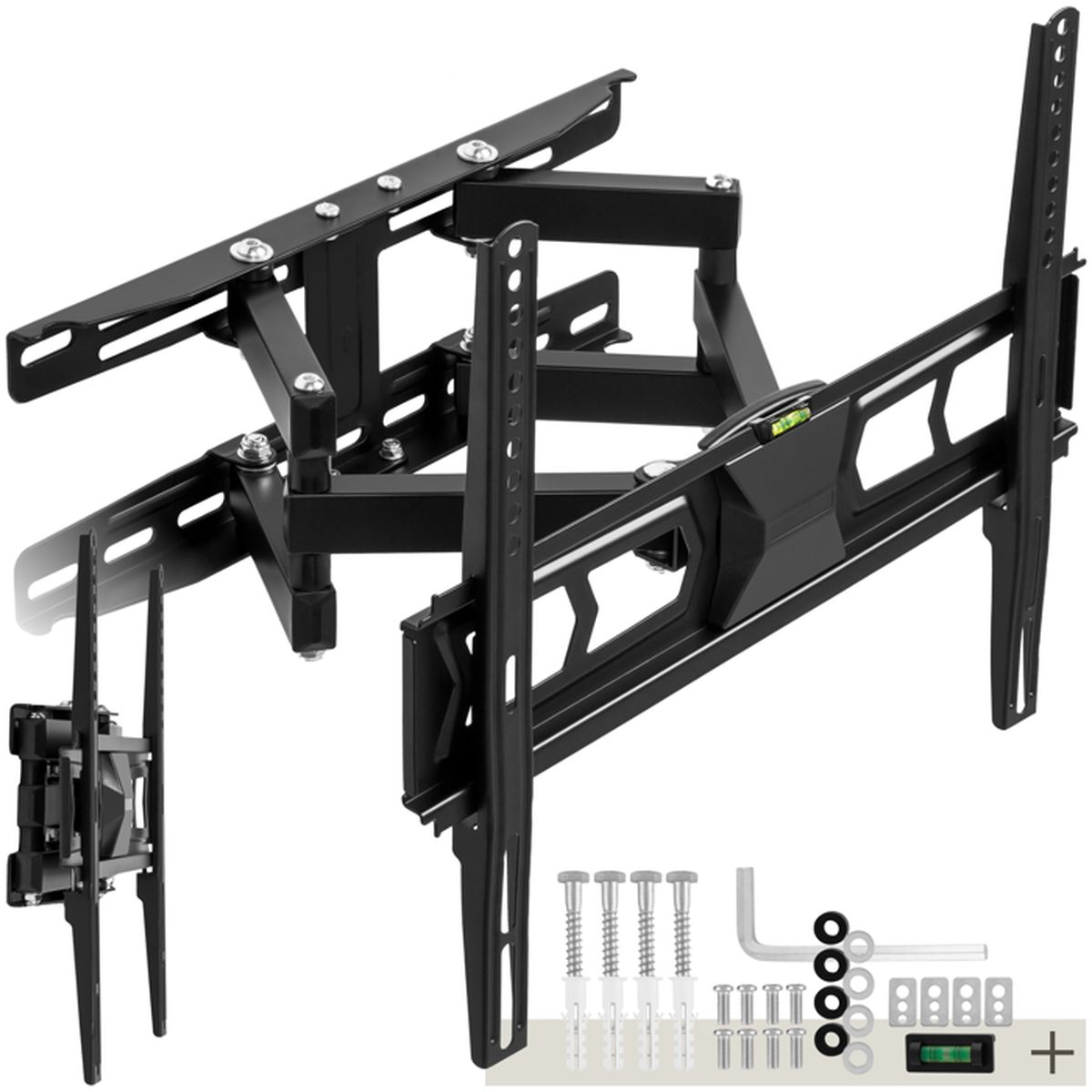 Support TV Mural Orientable et Inclinable pour écran de 82 cm à 138 cm