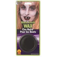 MASQUE-MAQUILLAGE-ACCESSOIRE VISAGE Cire noire à dents 7gr