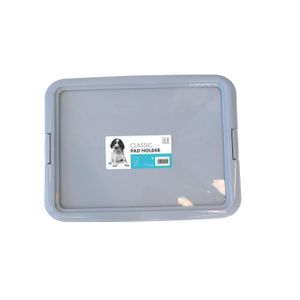 MPETS Support Pour tapis éducateur PUPPY PAD - Pour chiot - 60x46x2,7cm - Gris
