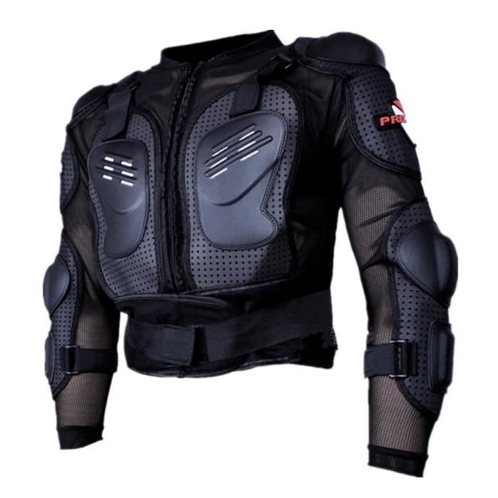 Veste Protection Moto Armure Complète - Respirante Pour Motocross, Enduro Et Scooter