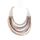 Collier perles plastron Ethnic Chic - Couleur - Or