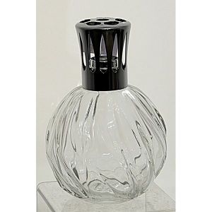 BRÛLEUR DE PARFUM   Berger lampe torsadée transparente 3011