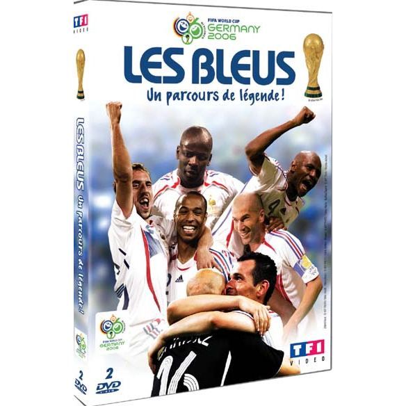 Un Parcours De Légende DVD Coffret les bleus, un parcours de legende :... en dvd documentaire