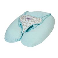 COUSSIN ALLAITEMENT TINEO Multirelax en éponge bleu aqua