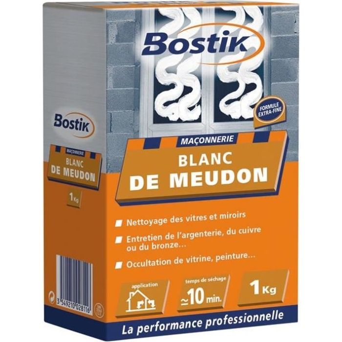 Blanc de meudon 1kg - Achat / Vente nettoyage vitres Blanc ...