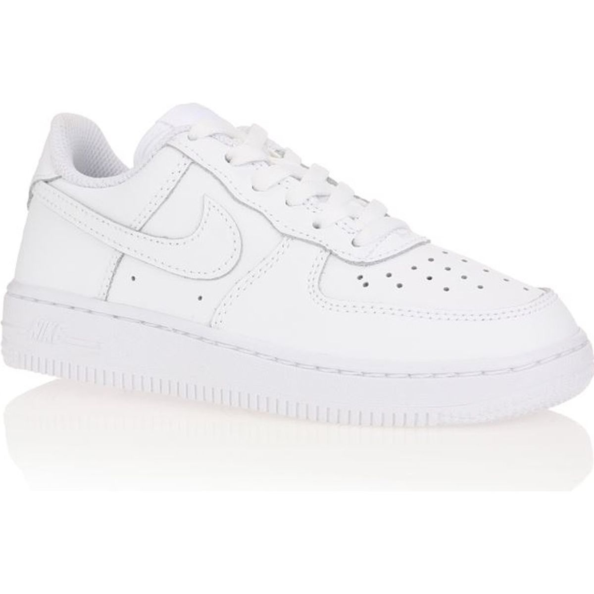 NIKE Baskets Air Force 1 Enfant Garçon Blanc Achat / Vente basket Cdiscount