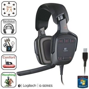 Logitech G35 Achat / Vente casque microphone Logitech G35 Micro