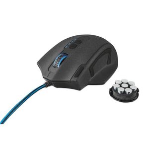 TRUST Souris Gamer GXT 155 - Filaire - Optique - Rétroéclairé RGB - 4 000 dpi - 11 Boutons - Noir
