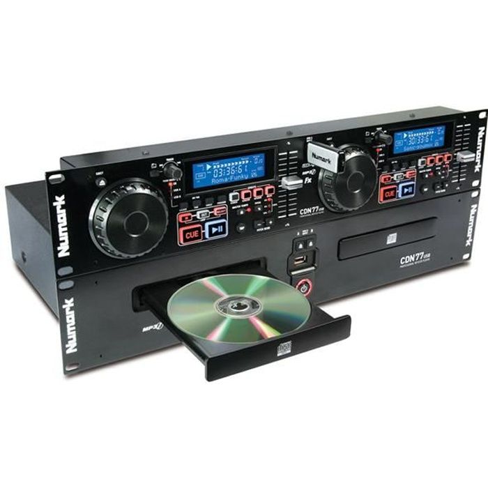 Numark Platine CD CDN77USB platine dj, avis et prix pas cher Soldes* d’été Cdiscount
