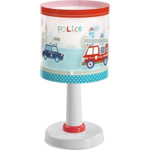 Lampe ? poser enfant Police - Bleu