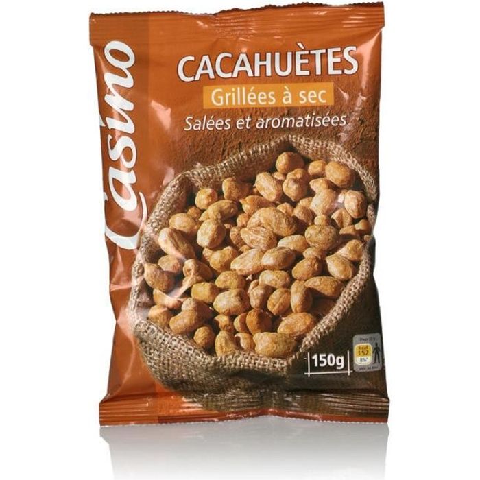 Cacahuètes grillées salées Achat / Vente graines arachides AM CACAHUETE GRILL.SEC 150G