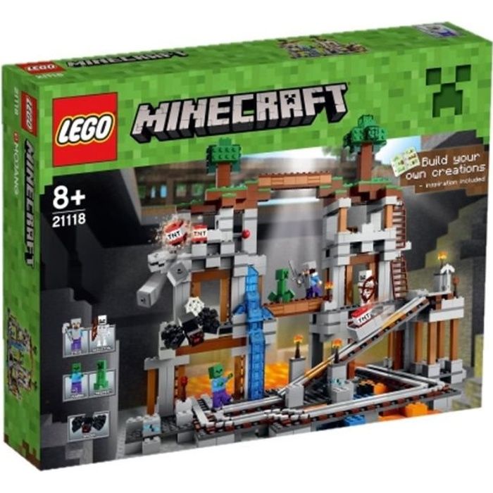 LEGO Minecraft 21118 La mine Achat / Vente assemblage construction