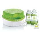 STERILISATEUR BIBERON MAM Stérilisateur Micro-Ondes + biberons et Acc