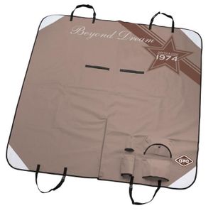 D&D Plaid de protection pour voiture Beyond dreams - 150x145cm - Marron