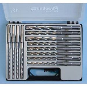 PERCEUSE - PERFORATEUR - VISSEUSE - DEVISSEUSE BLACK&DECKER Assortiments de 12 forets SDS+