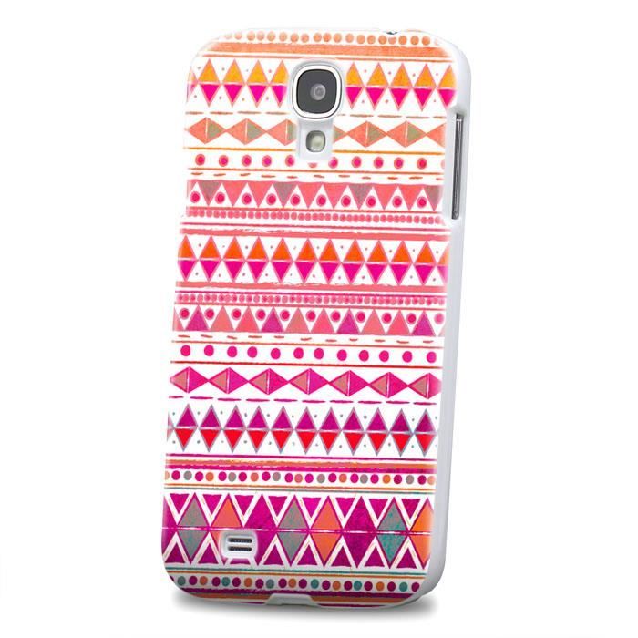 Coque Samsung Galaxy S4 mini I9190 Aztec 23 Rose Achat coque