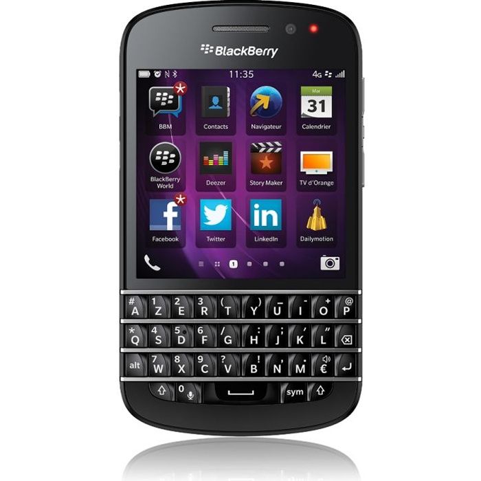 BLACKBERRY Q10 smartphone, prix pas cher