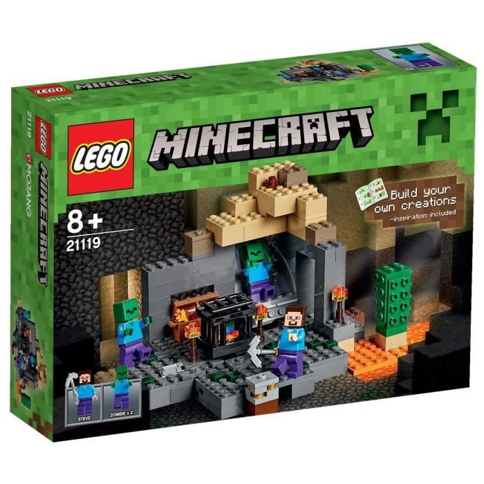 LEGO Minecraft 21119 Le Donjon Achat / Vente assemblage construction