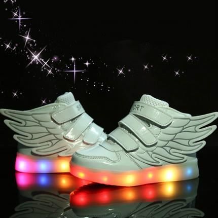 chaussure a led fille