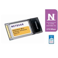 ADAPTATEUR - ANTENNE WIFI - 3G Netgear Carte réseau PCMCIA WiFi 802.11n 270 Mbps