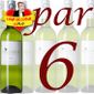 VIN BLANC Carton de 6 Piou Piou des Vignes Sec Gascogne 2011