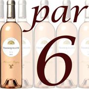 VIN ROSE Carton de 6 Tranquilité Rosé 2011