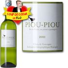 VIN BLANC Carton de 6 Piou Piou des Vignes Sec Gascogne 2011