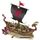 JEU ASSEMBLAGE CONSTRUCTION Le navire de guerre des Chevaliers noirs Megabloks