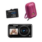 COMPACT Appareil photo Samsung PL120 Noir + SD + Etui