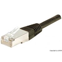CABLE RESEAU - TELEPHONIE Cdiscount Cordon Patch Rj45 Ftp Cat 5E Noir 0,30M