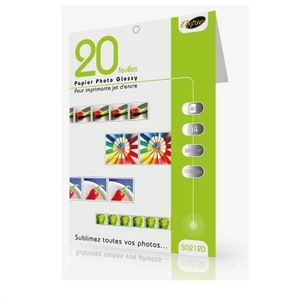 PAPIER PHOTO Pack papier 20 feuilles A4 220g