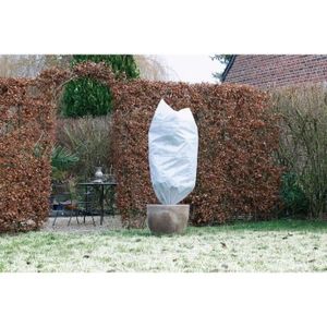 NATURE Housse d'hivernage 50 g/m? - ?50 cm x 1 m - Blanc