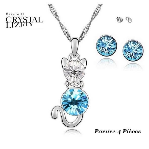 Parure De Bijoux Enfant – Danseuse De Ballet – Cristal Autrichien – Argent 925 (neuf Avec étiquette)