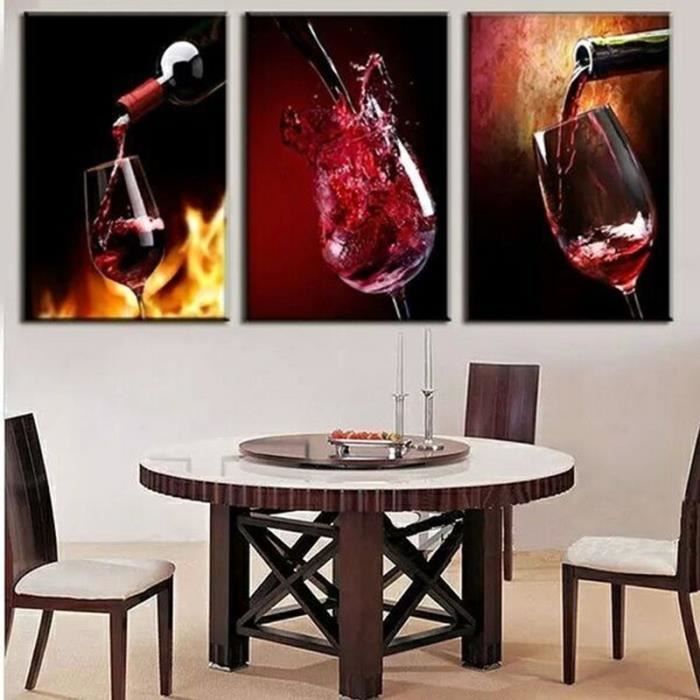 Tableau pour salle a manger moderne - Achat / Vente Tableau pour salle