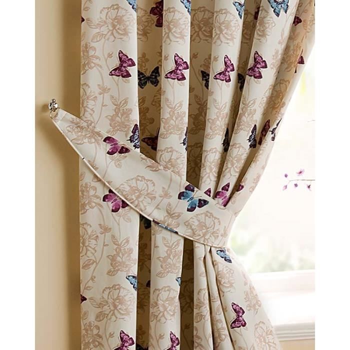 Rideau beige achat / vente rideau beige pas cher cdiscount.com Rideau baige