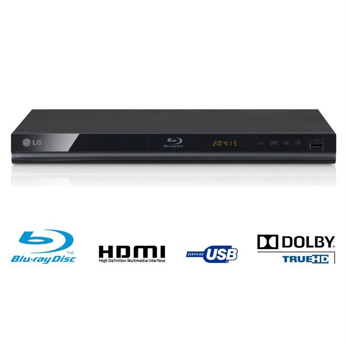 LG BP120 Bluray / DVD Player 1080P DivX Full HD HDMI DTS Bluray