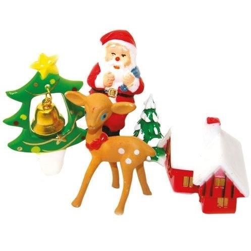 Déco de fête murale Sujets de décoration pour gâteaux , Noël