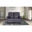 CANAPÉ Canapé 2 Places Relax Microfibre Coloris Gris