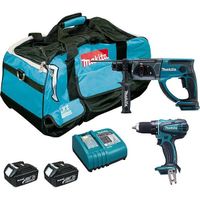PACK DE MACHINES OUTIL DK1854 Coffret 2 machines 18 V LXT PACK DE MACHINES OUTIL DK1854 Coffret 2 machines 18 V LXT