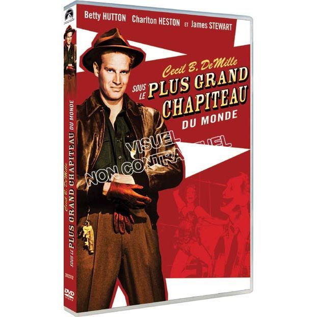 Sous Le Plus Grand Chapiteau Du Monde DVD Sous le plus grand chapiteau du monde en dvd film pas cher Demille