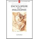 SCIENCES HUMAINES ENCYCLOPEDIE DE LA PHILOSOPHIE