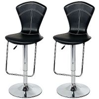 TABOURET TABOURET DE BAR NOIR X 2 VEGAS 