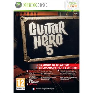 JEUX XBOX 360 GUITAR HERO 5 / JEU CONSOLE XBOX 360 JEUX XBOX 360 GUITAR HERO 5 / JEU CONSOLE XBOX 360