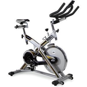 BH FITNESS Velo Biking spinning MKT JET BIKE PRO- Volant Inertie 20 kg- Courroie poly-V