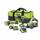 PACK DE MACHINES OUTIL RYOBI Kit 4 outils 12V Lithium-Ion CLK124